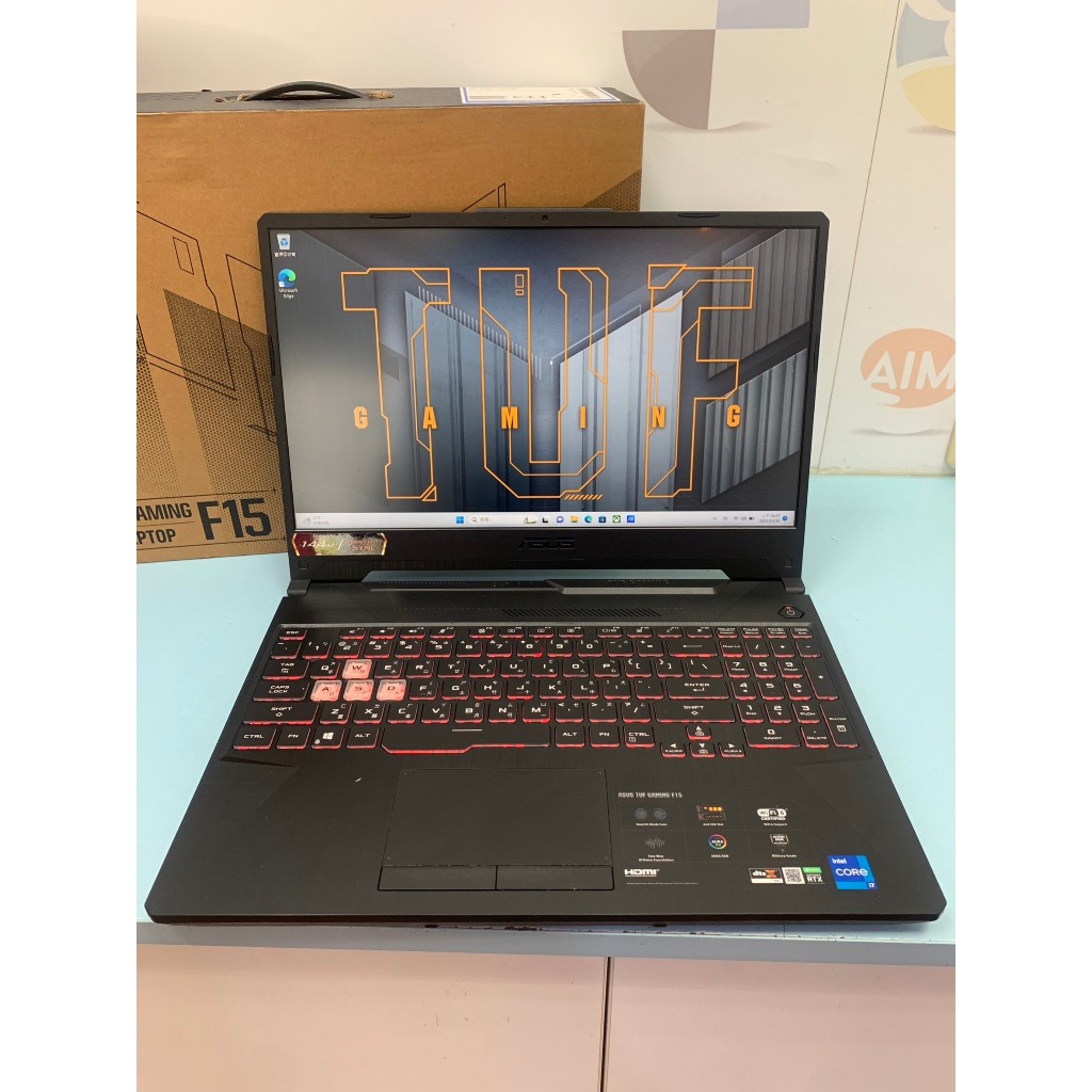 【艾爾巴二手】ASUS FX506HM i7/8G/512G/RTX3060 15.6吋 灰#二手筆電#漢口店6445B