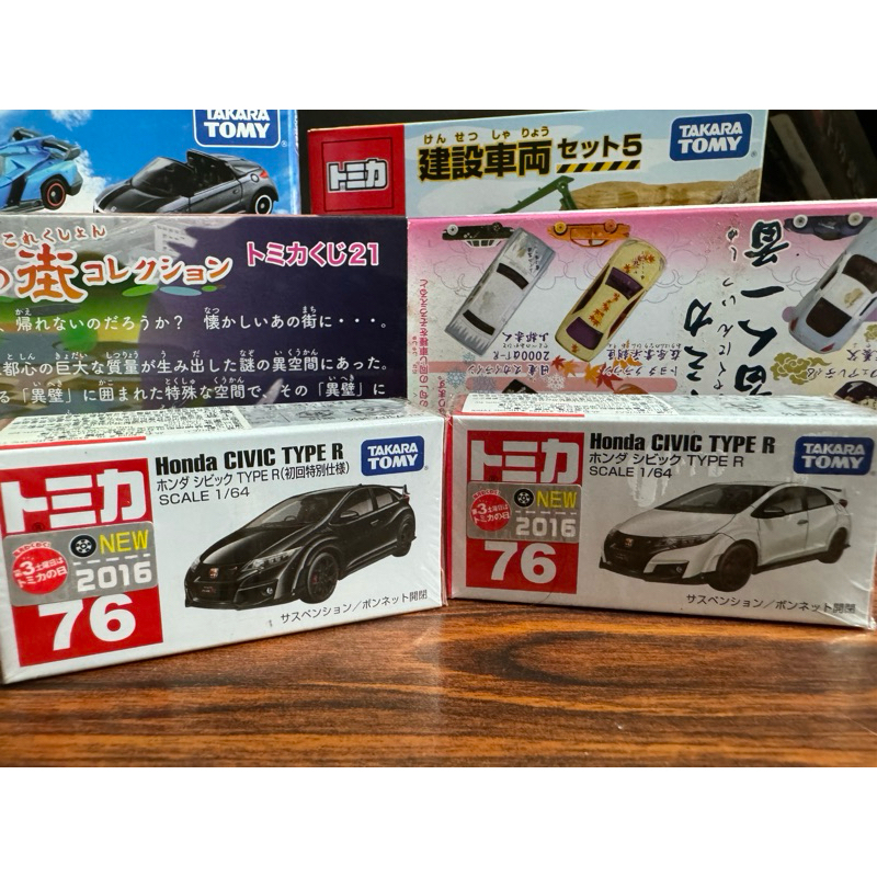 Tomica 多美 新車貼 初回NO 76 Honda CIVIC TYPE R