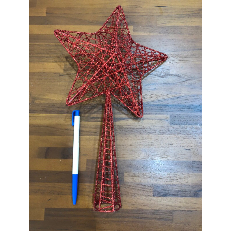 二手 聖誕樹裝飾 樹頂星