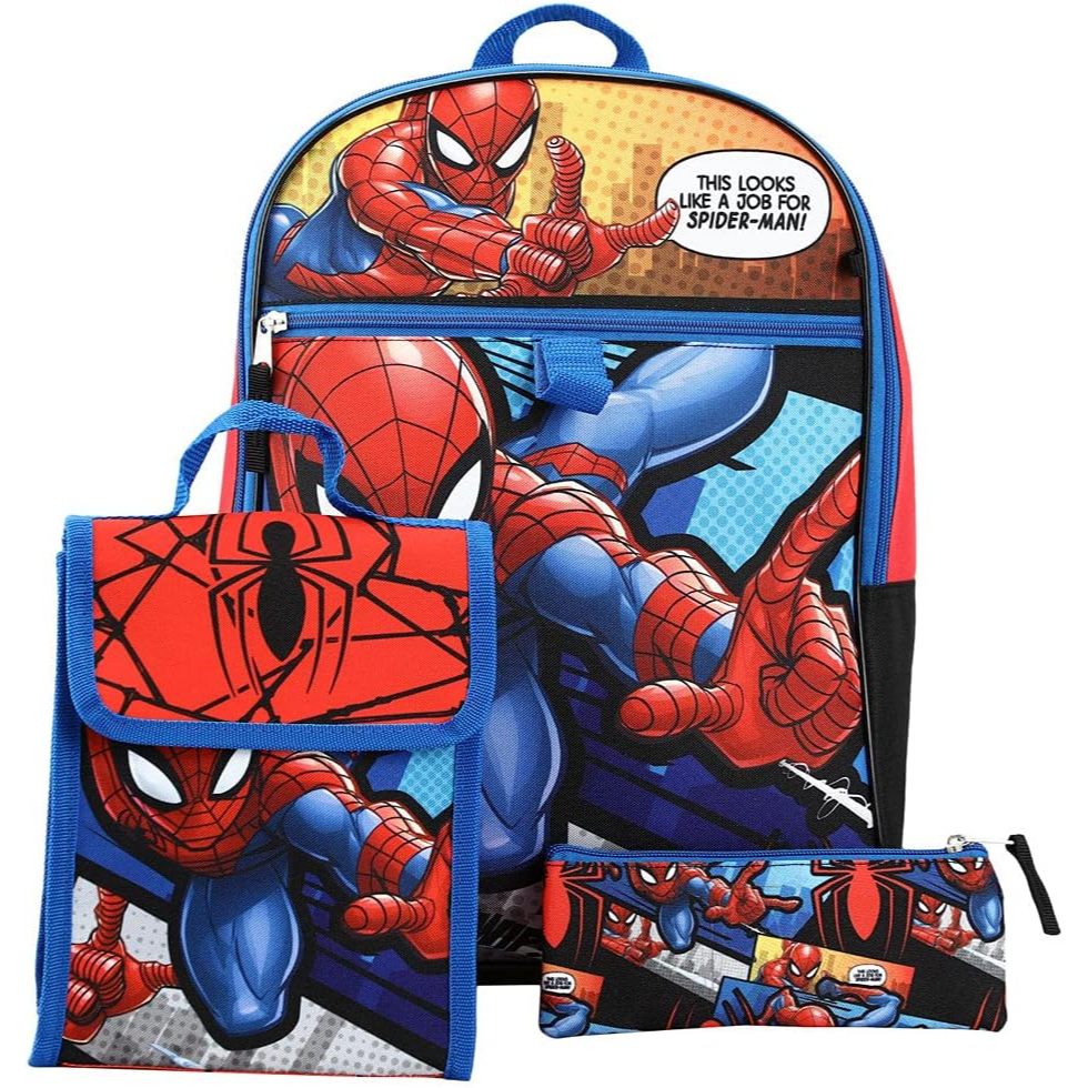 預購 ❤️正版❤️ Marvel 美國專櫃 鋼鐵人 美國隊長 蜘蛛人 兒童 書包 後背包 背包  餐袋 水整組 筆袋