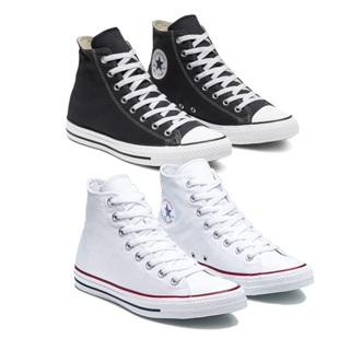 CONVERSE-男女高筒休閒鞋.帆布鞋-M9160C-黑色 / M7650C 白色 All Star 基本款