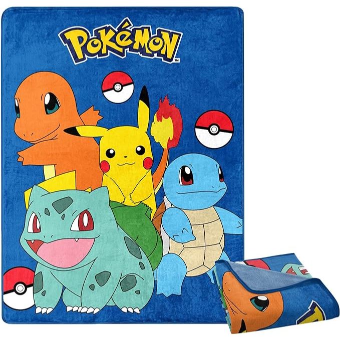 預購 ❤️正版❤️ 美國 Pokemon  寶可夢 皮卡丘 棉被 被子 神奇寶貝 毛毯 薄被【美國代購】