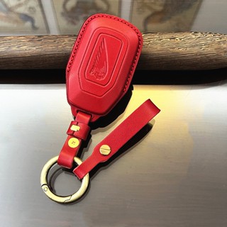 Challenger Limited黑色鑰匙套 適用於 Indian 挑戰者改裝真皮鑰匙套 酋長 Challenger