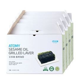 💥台灣現貨💥艾多美 海苔 香烤海苔 韓國海苔 台灣製造 盒裝(24包)