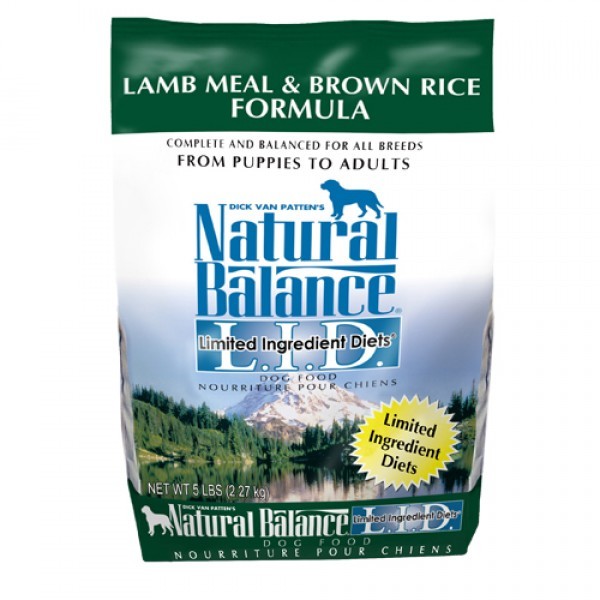 【寵物王國】】Natural Balance LID低敏羊肉糙米全犬配方- 小顆粒 4.5磅/2.04kg NB飼料