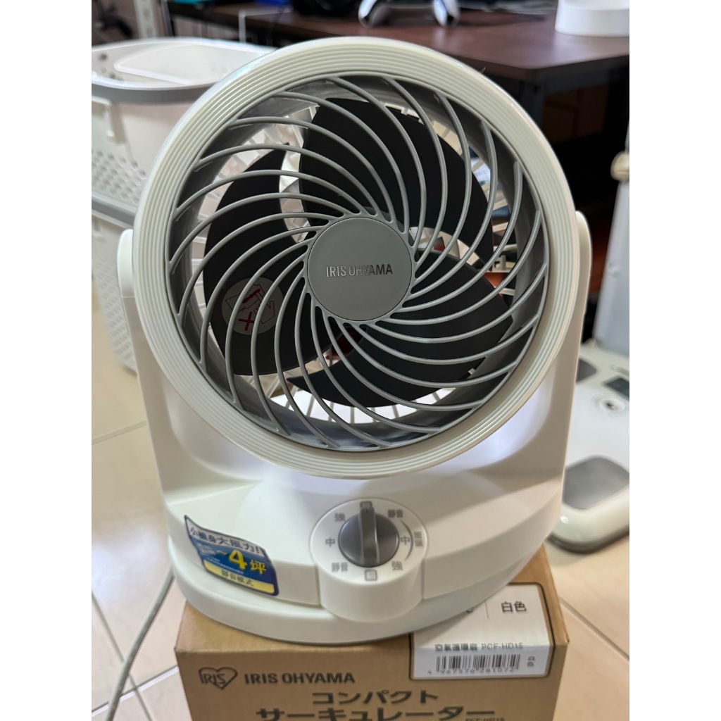 【IRIS OHYAMA】PCF-HD15 日本6吋空氣循環扇 對流靜音循環風扇 循環扇 靜音扇