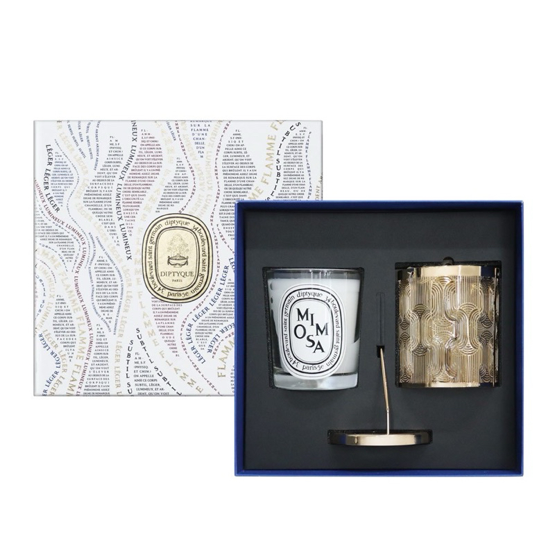 Diptyque 2023聖誕限量 燭光萬花筒及含羞草蠟燭190g