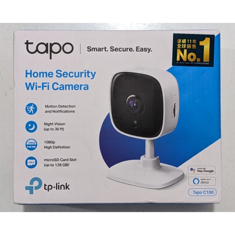 Tapo C100 wi-fi camera 網路攝影機（二手）