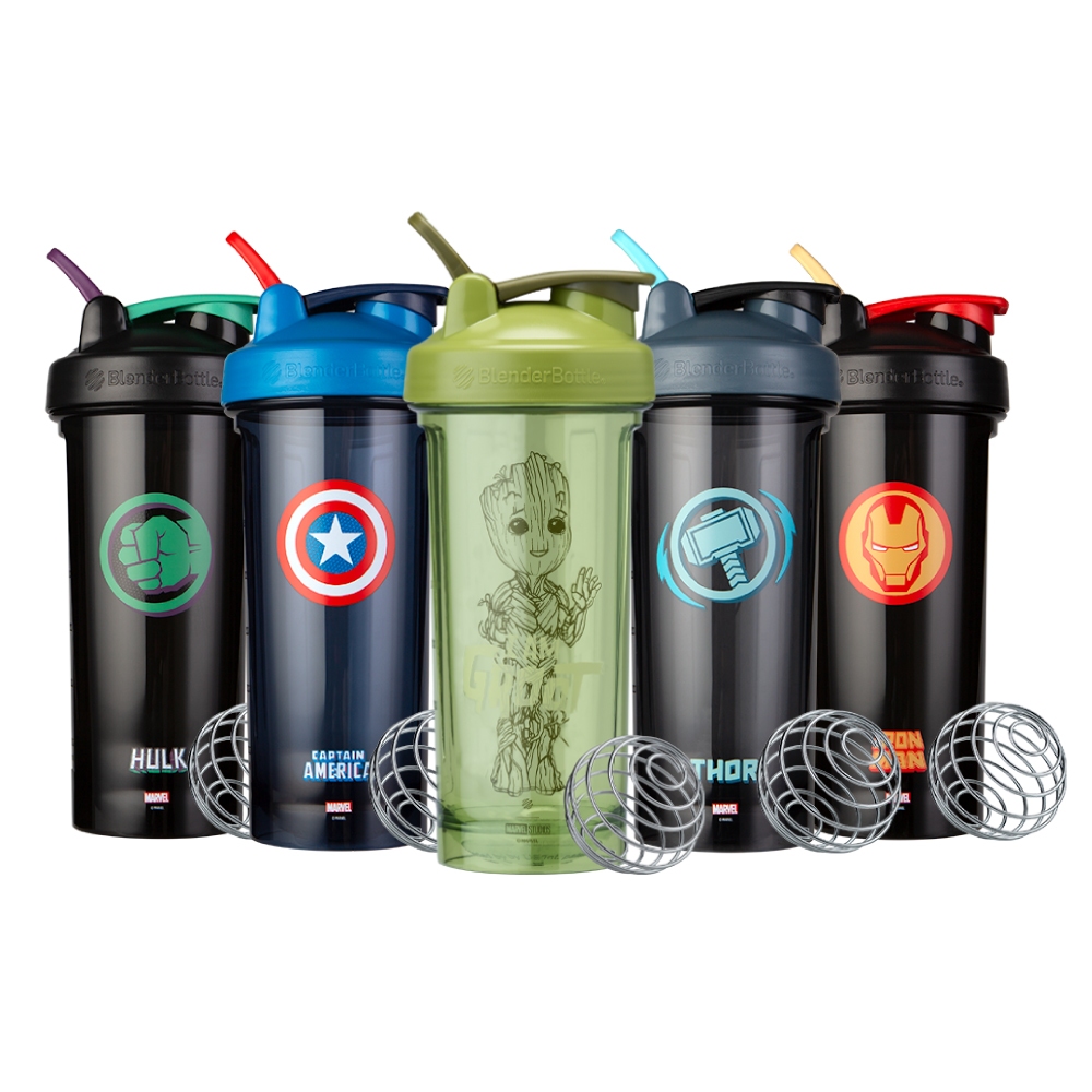 【Blender Bottle】 Marvel｜漫威英雄搖搖杯〈Pro28系列〉828ml｜Tritan【Pro28】