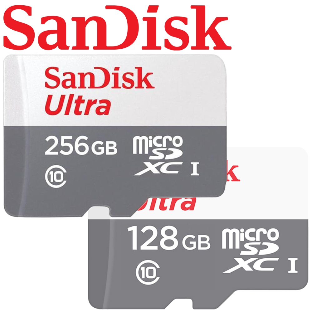 公司貨 SanDisk 256GB 128G Ultra microSDXC TF UHS-I 記憶卡 128G