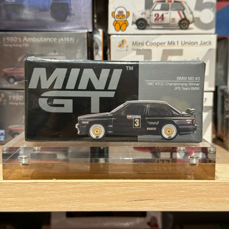 【模幻力量】現貨 MiniGT 1/64 BMW M3 (E30) JPS 1987 Winner