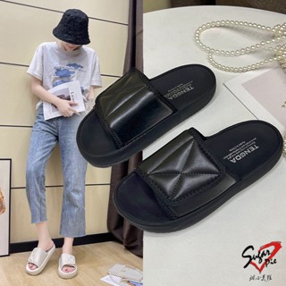 出清商品售完不追🔥魔鬼氈加厚一字拖鞋【臺灣現貨快出】平底拖鞋 休閒拖鞋 一片拖鞋 輕便 厚底拖鞋 鬆高拖鞋 812