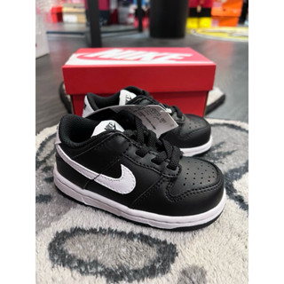 BLS • 特價$1111 小童鞋、中童鞋 Nike Dunk Low 黑白 黑色白勾 熊貓 FD1233-001 童鞋