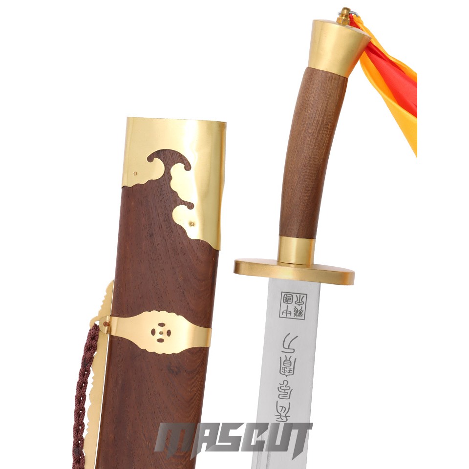 宏均-長風雞翅木練習單刀/76CM 硬刃-中國刀