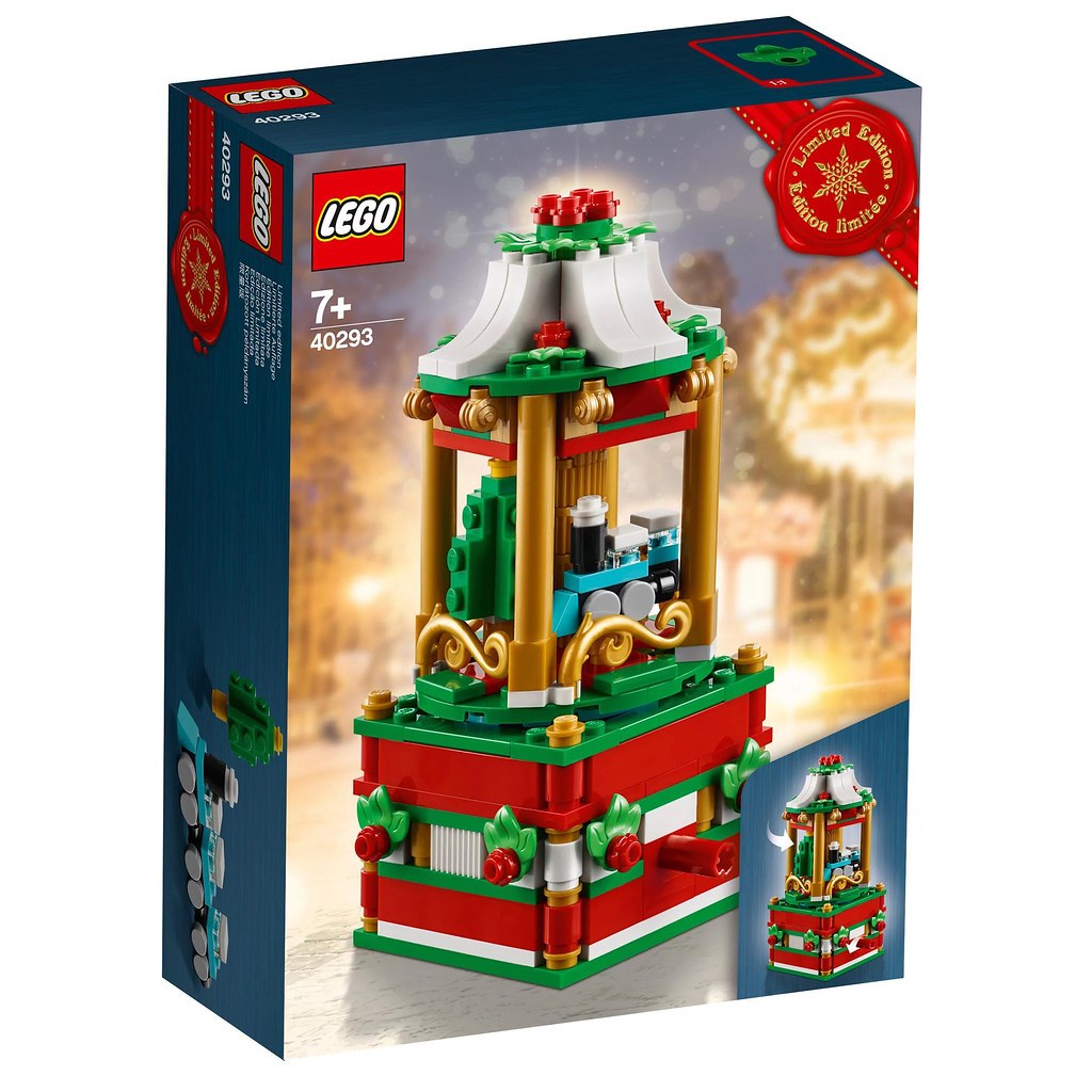 【樂GO】現貨 樂高 LEGO 40293 Christmas Carousel 聖誕旋轉盒 聖誕節 限定版 樂高正版