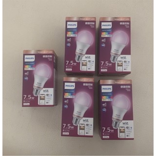 【臺北點燈】飛利浦 PHILIPS WIZ Wi-Fi 全綵LED球泡 7.5W 智慧全綵燈泡 PW004