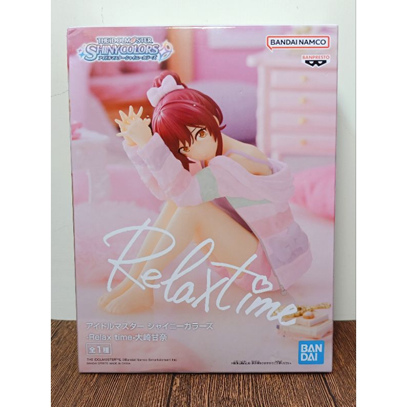 正版 BANPRESTO 萬普 日版 偶像大師 閃耀色彩 RelaxTime 休息時光 大崎甘奈 公仔