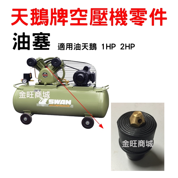 [金旺]天鵝牌空壓機 零件 加油塞 油塞 加油蓋 1HP 2HP