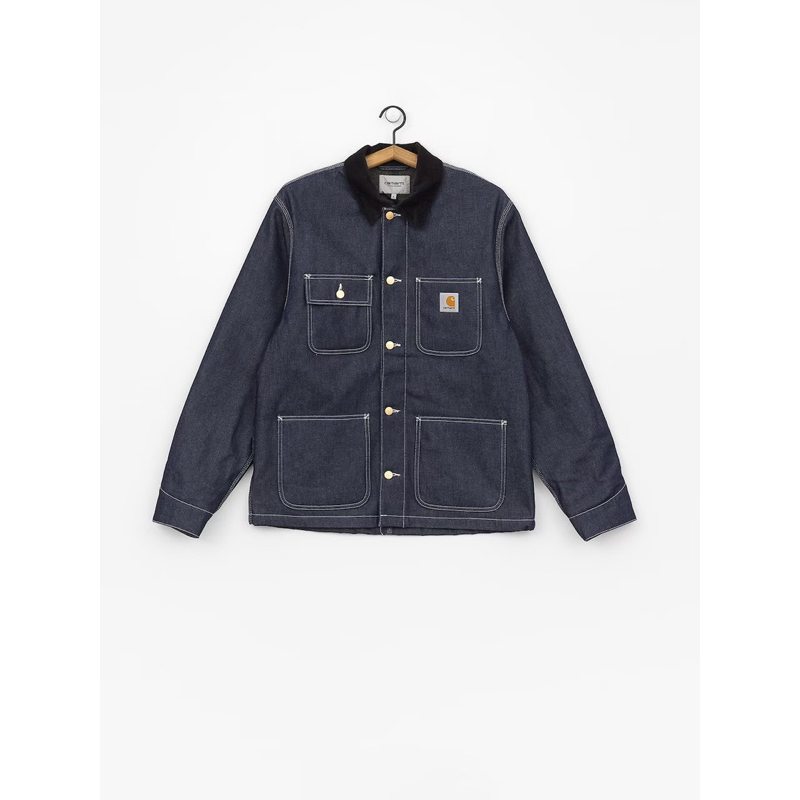 全新 Carhartt WIP Michigan Chore Coat Jacket blue rigid 密西根外套