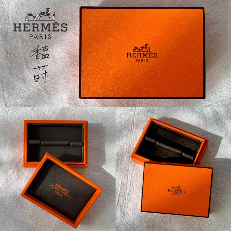 （二手）「專櫃正品」 愛馬仕珠寶空盒 /HERMES 項鍊盒/ HERMÈS 空盒 -馧莳Serré(12)
