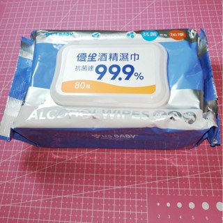 優生酒精濕巾超厚型80抽