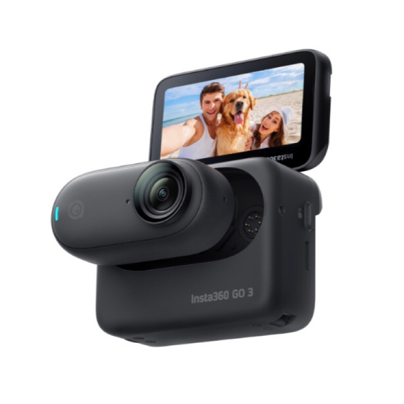 [黑曜限定款] Insta360 GO 3 拇指運動相機 128GB 公司貨