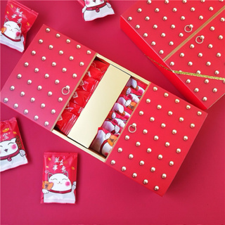 Z🎁24H出貨🎁新年開門禮盒 創意牛軋餅禮盒 手作甜點禮盒 糖果 餅乾 雪花酥 鳳梨酥 蛋黃酥禮盒
