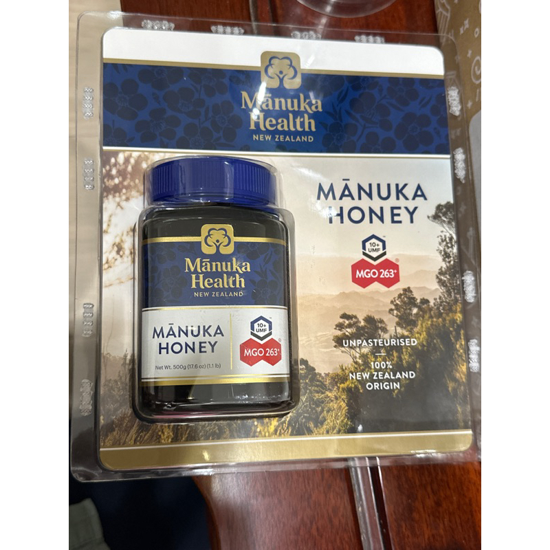 紐西蘭麥蘆卡蜂蜜 UMF10+  500公克  MANUKA Health 麥蘆卡蜂蜜