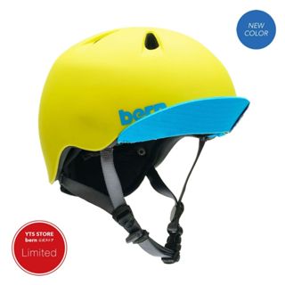 (Bern) 美國兒童自行車安全帽 nino helmet 萊姆黃 2024