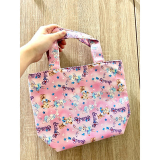 🐰史黛拉兔🐰達菲熊🐻拉鍊手提袋 包包👛有內裡+拉鍊內層 聖誕交換禮物🎁生日禮物🎁