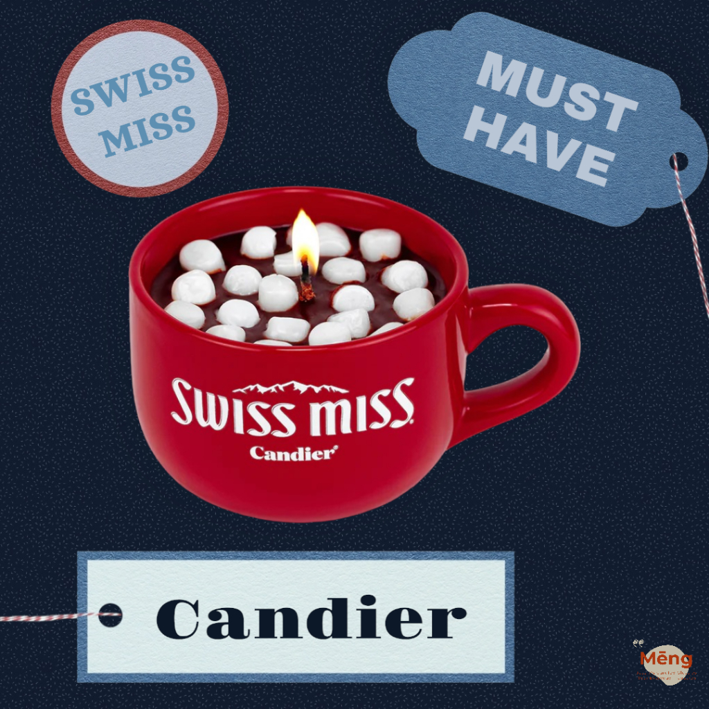 現貨 💓 Candier Swiss Miss 聯名限量版 熱可可棉花糖蠟燭 送禮自用兩相宜