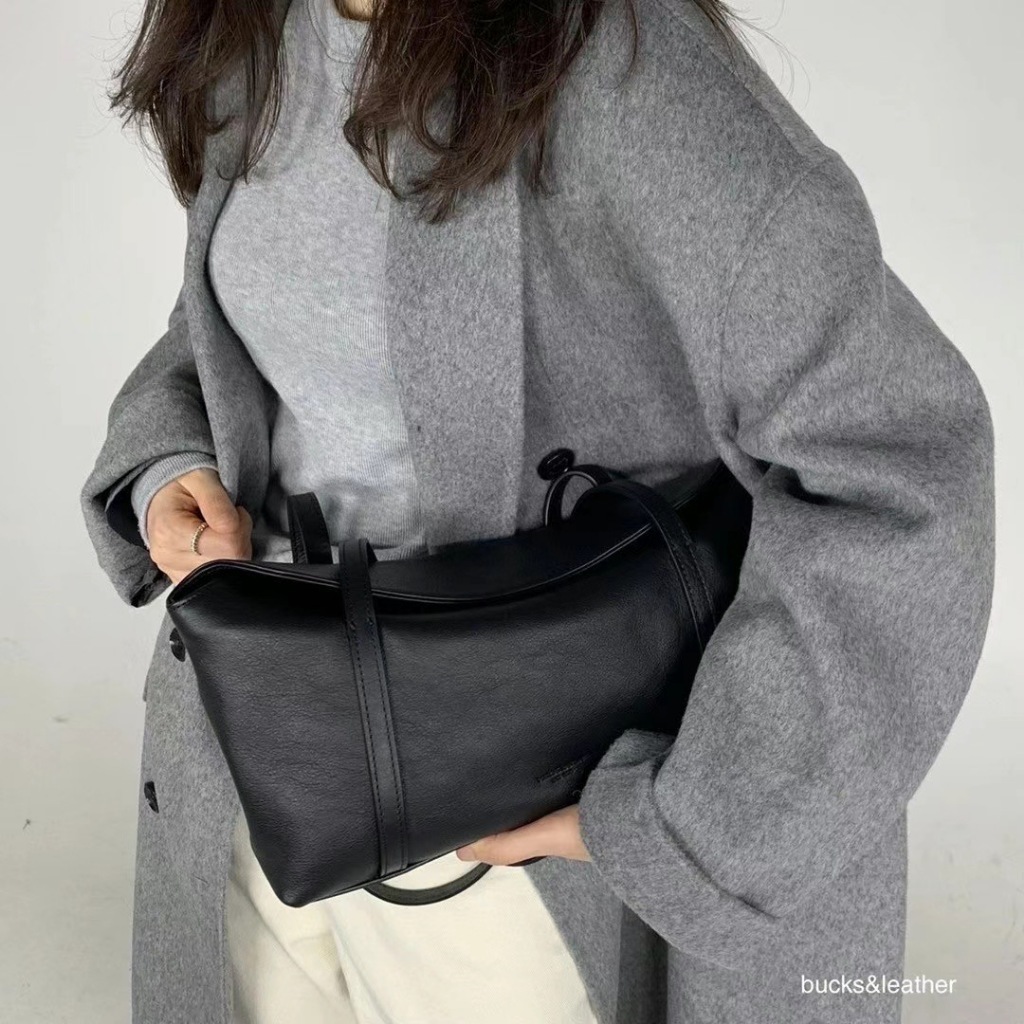 《Musée🏛》｜正韓、預購｜bucks&amp;leather 24SS新款 設計款磁吸方形托特包 羊皮