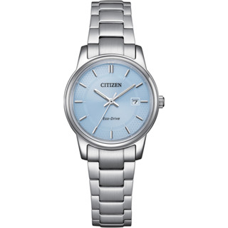 CITIZEN 星辰 Eco-Drive 光動能簡約對錶系列EW2318-73L/BM6978-77L