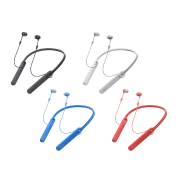 【正版】Sony/索尼 WI-C400 入耳式頸掛式運動跑步通話耳麥無綫藍牙耳機