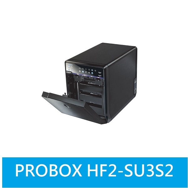 光華門市【附發票公司貨】ProBox HF2-SU3S2 四層式硬碟外接盒USB 3.0+eSATA