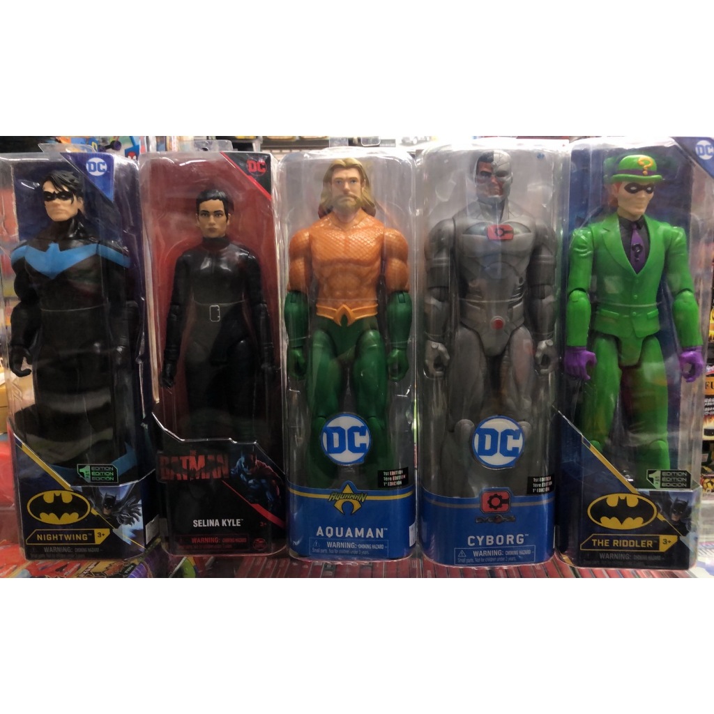 汐止 好記玩具店 SPIN MASTER 漫威 DC 12吋人偶 超人 及 蝙蝠俠系列 貨號 6056278 五款任選