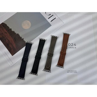 DUX DUCIS Apple Watch (38/40/41/42mm)真皮錶帶 商務錶帶 質感錶帶 S1-S9