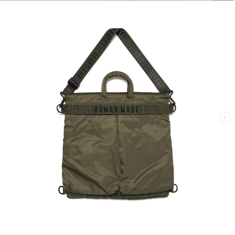 HUMAN MADE HELMET BAG 大容量手提包 托特包 背包 全新現貨 正品保證