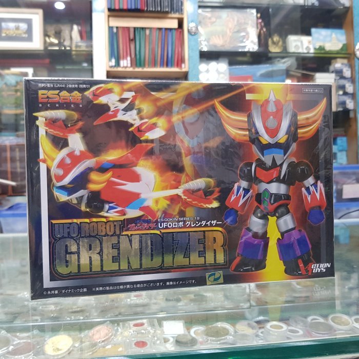 ☆孟宏館☆Action Toys正版ES合金 巨靈神 克連大漢 克連泰沙 UFO ROBOT GRENDIZER~ES-