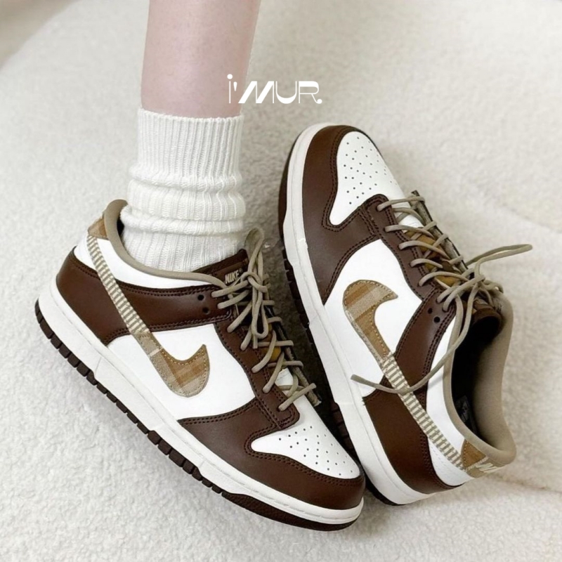Nike Dunk Low 摩卡 美拉德格紋 咖啡色 復古 男女鞋 休閒 板鞋 可可棕 白棕色 FV3653-191