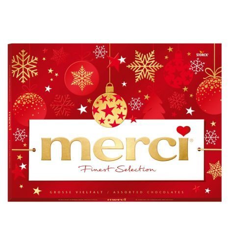現貨💯德國 Merci 聖誕限量版巧克力禮盒 20條入 限定