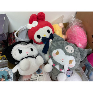 賣場最便宜 日本景品娃娃 SEGA Furyu 庫洛米 美樂蒂 三麗鷗 緞帶 kuromi 聖誕 交換禮物 稀有現貨
