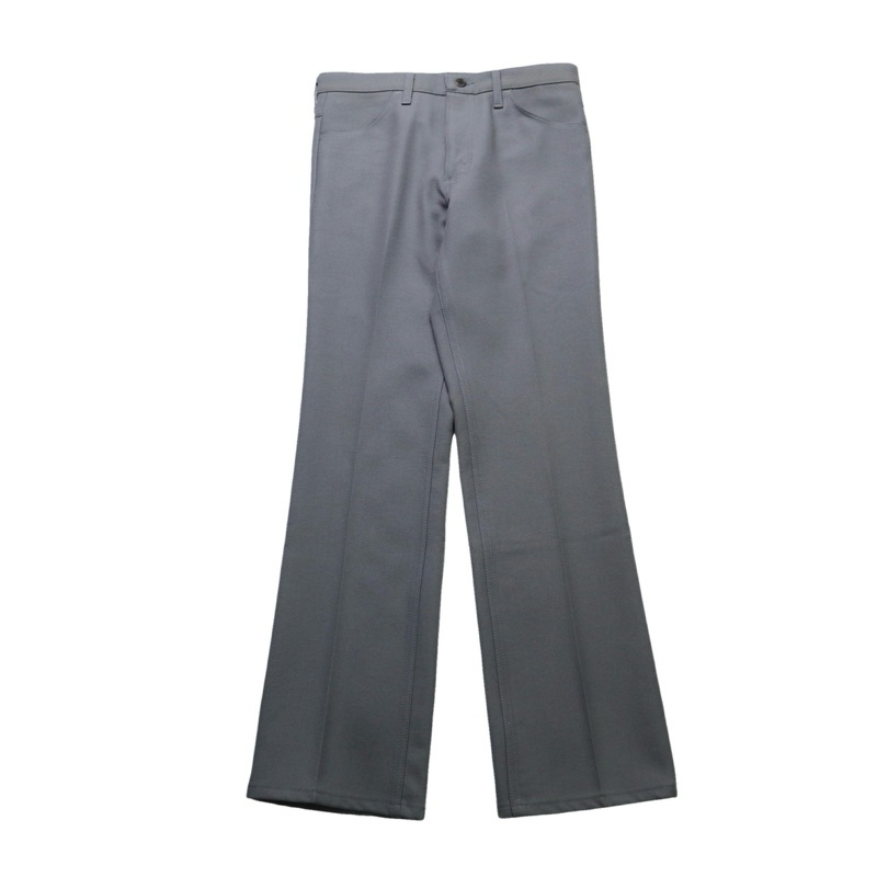 「富士鳥」古著 (32W) 80-90s Wrangler 藍哥淺灰色靴型褲 Bootcut Pants