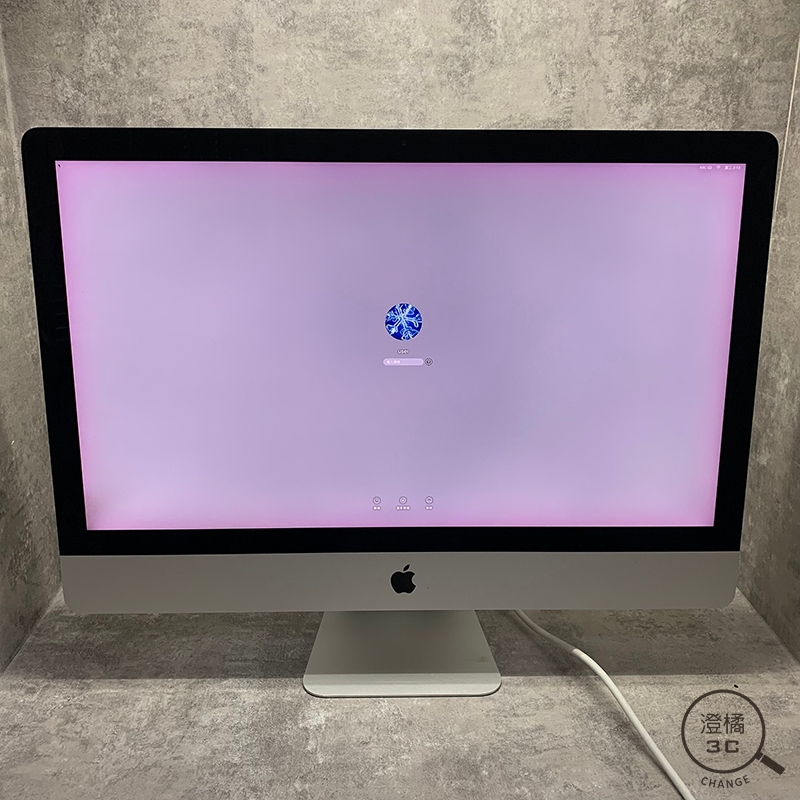 『澄橘』iMac 27 2015 I7-4.0/32G/2.12T混合碟/R9 M395X 客製《中古》A66298