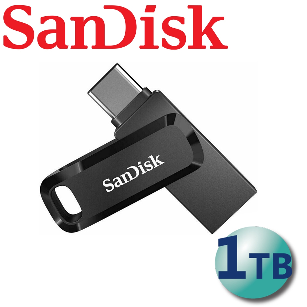 【現貨 公司貨】SanDisk 1TB  1T Ultra GO TYPE-C OTG USB 3.2 雙用隨身碟