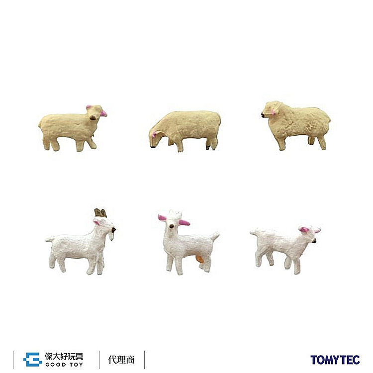 TOMYTEC 328186 (N) 動物 105-2 綿羊．山羊2