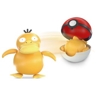 精靈寶可夢 Pokemon 變形系列 可達鴨 寶貝球 酷變 莊臣 正體中文代理版 代理 玩具e哥 52100