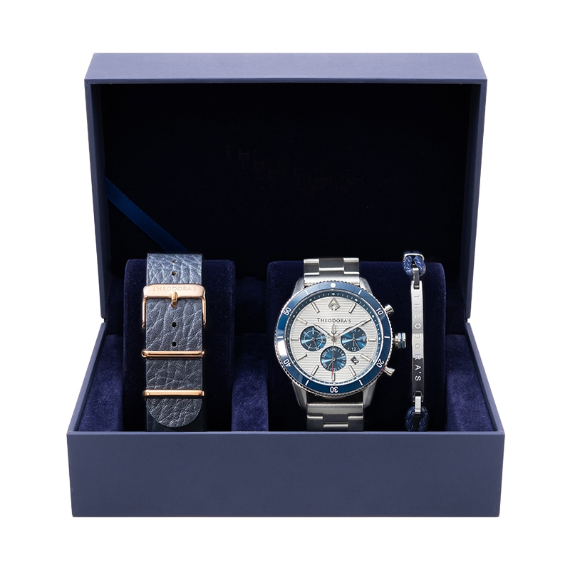 【THEODORA'S】[可選色]手錶飾品1+2禮盒-男女款 水行俠[熊貓款]手錶【希奧朵拉】