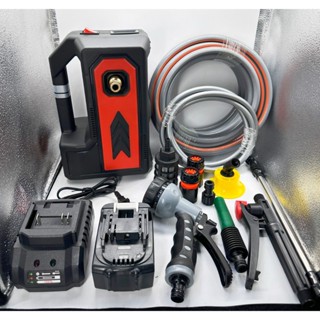 便攜式鋰電電動抽水泵 JJ(牧田款) 21V 3.0AH~6.0AH / 農用灌溉家用花園澆花/無線抽水自吸泵 抽水機