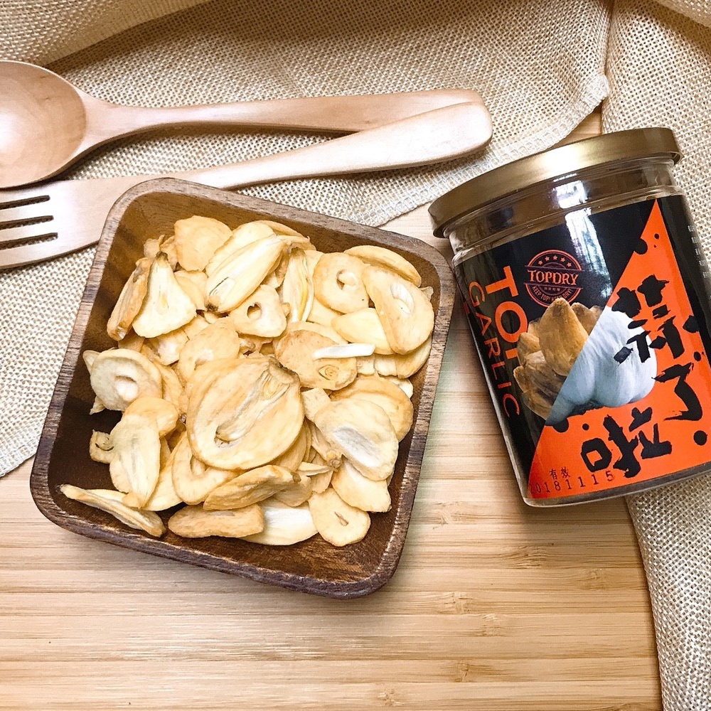 【TOPDRY-頂級乾燥】蒜了啦-蒜片原味 45G/罐